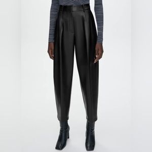Wilfred Vegan Leather Carrot Pant NWT